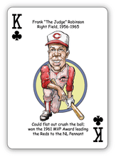 Load image into Gallery viewer, Cincinnati Baseball Heroes Playing Cards for Reds Fans