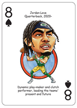 Load image into Gallery viewer, Green Bay Football Heroes Playing Cards for Packers Fans - 13th Edition