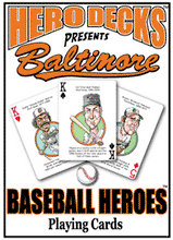 Load image into Gallery viewer, Baltimore Baseball Heroes Playing Cards for Orioles Fans