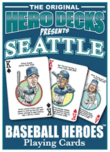 Load image into Gallery viewer, Seattle Baseball Heroes Playing Cards for Mariners Fans
