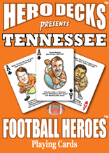 Load image into Gallery viewer, Tennessee Football Heroes Playing Cards for Volunteers Fans