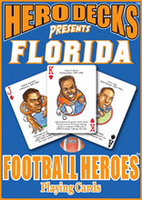 Load image into Gallery viewer, Florida Football Heroes Playing Cards for Gators Fans