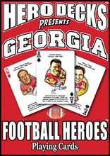 Load image into Gallery viewer, Georgia Football Heroes Playing Cards for Bulldogs Fans