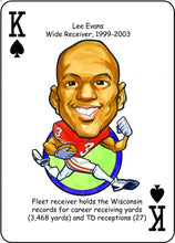 Load image into Gallery viewer, Wisconsin Football & Basketball Heroes Playing Cards for Badgers Fans