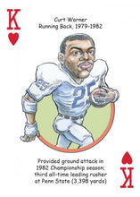 Load image into Gallery viewer, Penn State Football Heroes Playing Cards for Nittany Lions Fans