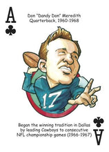 Load image into Gallery viewer, Dallas Football Heroes Playing Cards for Cowboys Fans