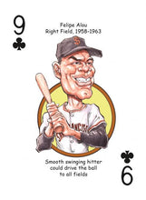 Load image into Gallery viewer, San Francisco Baseball Heroes Playing Cards for Giants Fans