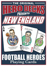 Load image into Gallery viewer, New England Football Heroes - Playing Cards for Patriots Fans