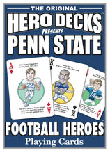 Load image into Gallery viewer, Penn State Football Heroes Playing Cards for Nittany Lions Fans