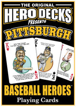 Load image into Gallery viewer, Pittsburgh Baseball Heroes Playing Cards for Pirates Fans