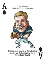 Load image into Gallery viewer, Dallas Football Heroes Playing Cards for Cowboys Fans