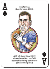 Load image into Gallery viewer, New York Football (NFC) Heroes Playing Cards for Giants Fans