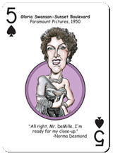 Load image into Gallery viewer, Hooray for Hollywood Playing Cards of the Greatest Movie Lines