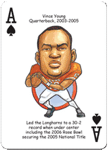 Load image into Gallery viewer, Texas Football Heroes Playing Cards for Longhorns Fans