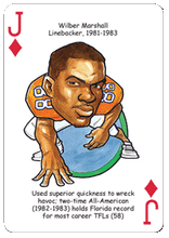Load image into Gallery viewer, Florida Football Heroes Playing Cards for Gators Fans