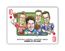 Load image into Gallery viewer, GOAT Deck Single - Legends of the Game - Montana • Marino • Manning • Brady
