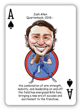 Load image into Gallery viewer, Hero Deck Single - Josh Allen
