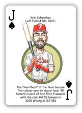 Load image into Gallery viewer, Philadelphia Baseball Heroes Playing Cards for Phillies Fans - 4th Edition - Ships April 2026
