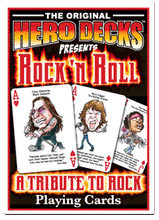 Load image into Gallery viewer, Rock n Roll Heroes Playing Cards
