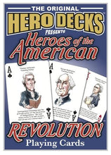 Load image into Gallery viewer, Heroes of the American Revolution Playing Cards for We the People
