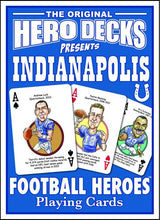 Load image into Gallery viewer, Indianapolis Football Heroes Playing Cards for Colts Fans
