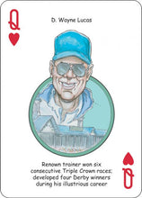 Load image into Gallery viewer, Derby Heroes Playing Cards for Horse Racing Fans
