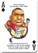 Load image into Gallery viewer, Oklahoma Football Heroes Playing Cards for Sooners Fans
