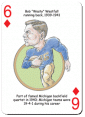 Load image into Gallery viewer, Michigan Football Heroes Playing Cards for Wolverine Fans
