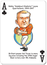 Load image into Gallery viewer, Texas Football Heroes Playing Cards for Longhorns Fans
