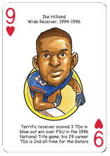Load image into Gallery viewer, Florida Football Heroes Playing Cards for Gators Fans
