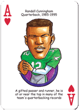 Load image into Gallery viewer, Philadelphia Football Heroes Playing Cards for Eagles Fans

